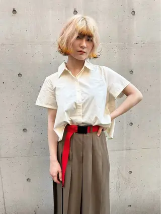 ショート 長谷川 日南のヘアスタイル