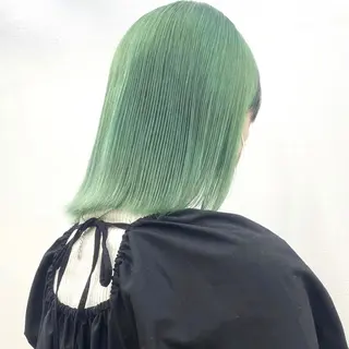 ミディアム カラー 🌈game🌈 下北沢店のヘアスタイル