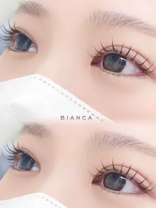 マツエク・マツパ Bianca田町 🩵ISHIKAWAのマツエク・マツパデザイン