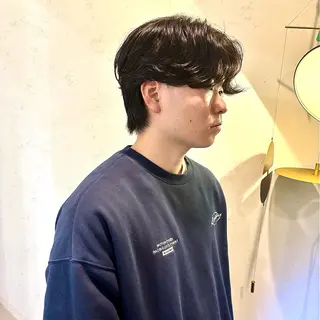 メンズ カネガエ ユウヤのヘアスタイル