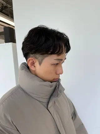 ショート パーマ メンズ 🏆メンズヘア特化 🥇代表りんぺーのヘアスタイル