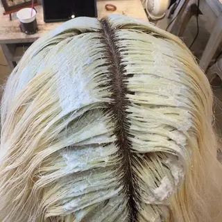 セミロング カラー 中村 龍輝のヘアスタイル