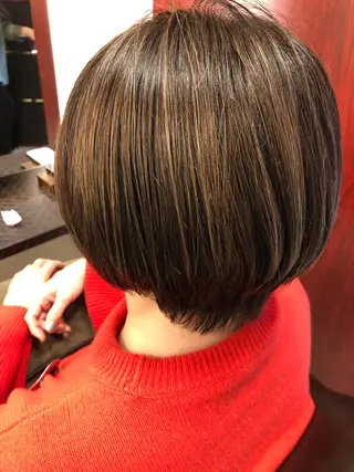 ショート カラー SHAPE 早坂兼斗のヘアスタイル