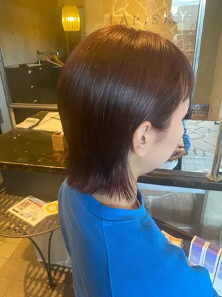 ミディアム ラピスキーズ 寺本のヘアスタイル