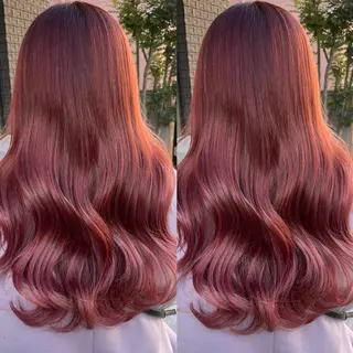 ロング カラー ブリーチなしカラー kana🐱のヘアスタイル