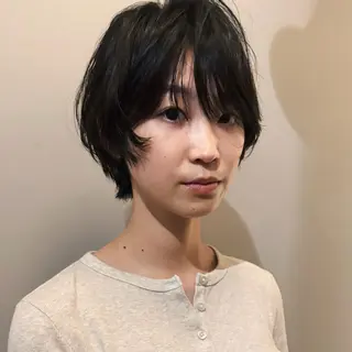 ショート カラー ショート/ボブ /パーマ🌿柏原良亮のヘアスタイル