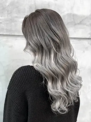 ロング カラー 🦋韓国hair🦋 エクステ店長sakiのヘアスタイル