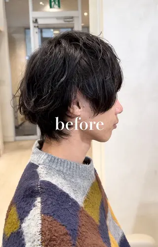 パーマ メンズ メンズ指名多数!! 田島史也のヘアスタイル