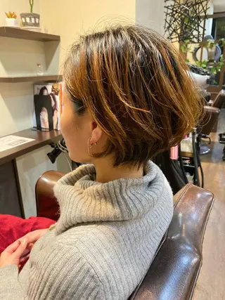 ショート 長江 諒のヘアスタイル