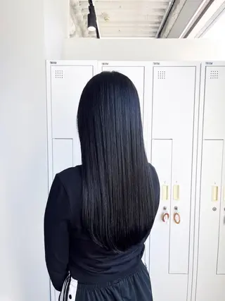 ロング 韓国風style ❤︎ 古庄美月のヘアスタイル