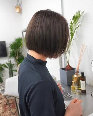 ショート 韓国ヘア×レイヤー カット/上田丈也のヘアスタイル