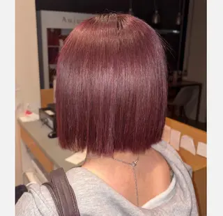 ショート カラー あずま りじゅ ✶ /ROSSO うるまのヘアスタイル