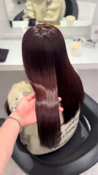 ロング カラー レイヤー×透明感カラ ー🕊AZUSAのヘアスタイル