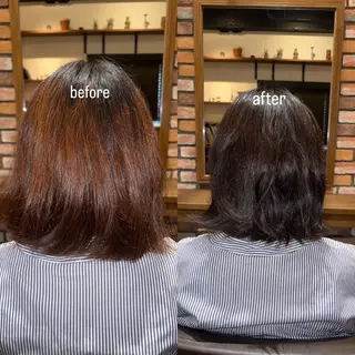 カラー elk. SALA🫟🫧のヘアスタイル