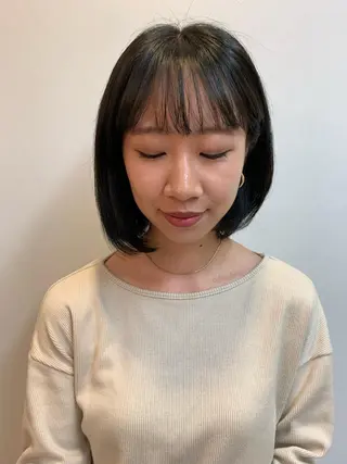 ミディアム 高橋 沙希のヘアスタイル