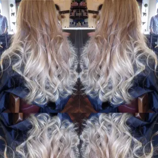 ロング カラー LUXBE LUCEのヘアスタイル