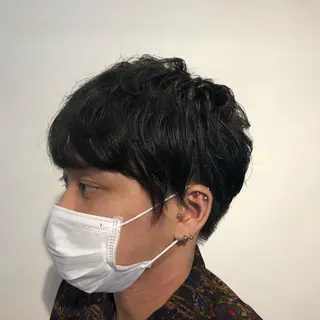 メンズ RICHAIR 山﨑 直也のヘアスタイル