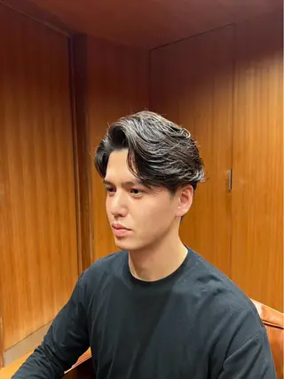パーマ メンズ Kaz. メンズ平尾・高宮のヘアスタイル