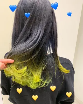 ミディアム カラー 新宿駅近♡個室 ♡関口三都季🌜のヘアスタイル