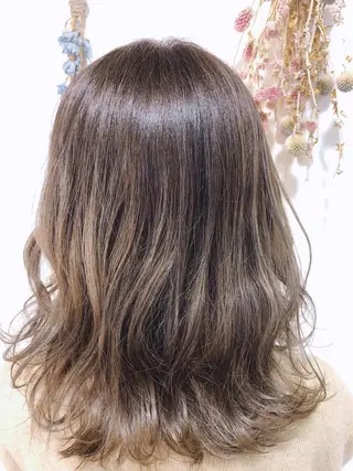 ミディアム カラー NYNY大久保店松浦 正覚のヘアスタイル