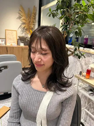 カラー ♡透明感カラー★ ネイル/しの♡のヘアスタイル
