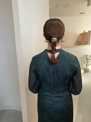 ヘアアレンジ 平尾♩髪質改善トリー トメント🌼tanoのヘアスタイル