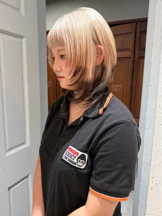 ミディアム カラー mai / linoah˚✧のヘアスタイル