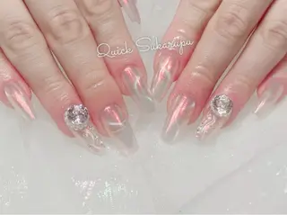 ロング Quick Sukarupuのネイルデザイン