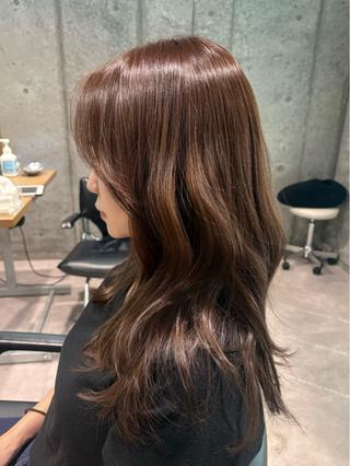 セミロング ︎︎ HINAのヘアスタイル