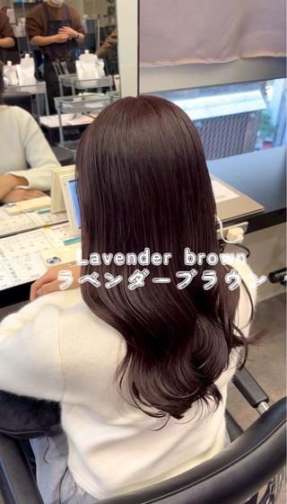 ロング カラー 🧸ダブルカラー/ベ ージュ🍪さりなのヘアスタイル