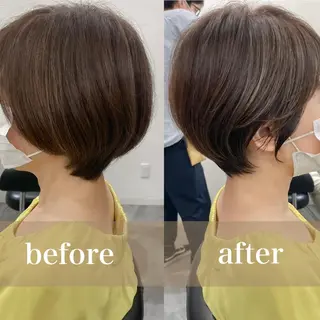 ショート ショート/ボブ/✂️ 石井啓介のヘアスタイル