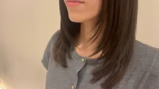 セミロング 柴田 葉月のヘアスタイル