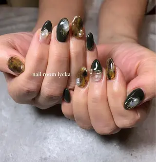 ネイル ネイルルームリッカ 𝐦𝐚𝐲𝐮のネイルデザイン