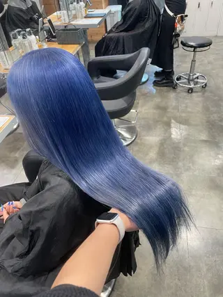 ロング カラー ハイトーン 横浜💞ミオのヘアスタイル