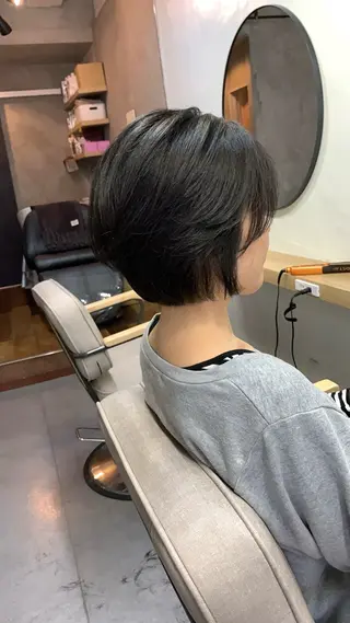 ショート 照井 耀のヘアスタイル
