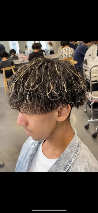 パーマ メンズ 川口 翔太郎（fifth）のヘアスタイル