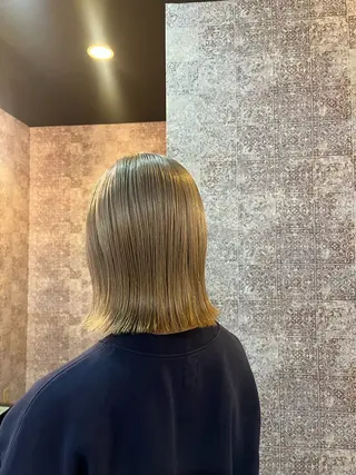 ミディアム Makino🌷 牧野有花のヘアスタイル