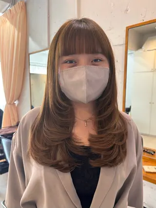 ロング 透明感カラー /Kanon️🫧のヘアスタイル