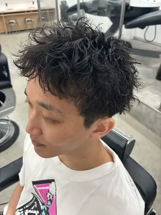 パーマ メンズ 土岐/メンズ専門 パーマ特化美容師🌀のヘアスタイル