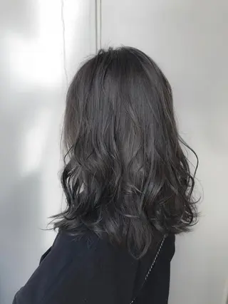 ミディアム カラー 【透明感、艶髪】西村 有司のヘアスタイル