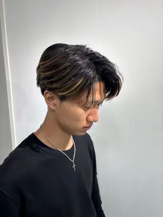 パーマ ヘアアレンジ メンズ (メンズ特化) AKIのヘアスタイル