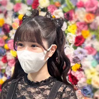 ロング ヘアアレンジ 1日中崩れない❤︎へ アメイク/SAORIのその他イメージ