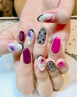 ネイル nailist cocoのネイルデザイン