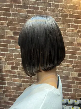 ミディアム カラー パーマ ヘアアレンジ メンズ キッズ ネイル マツエク・マツパ アイブロウ 久木原 ゆりのヘアスタイル