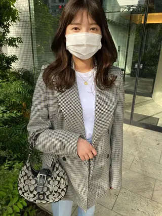 セミロング カラー ショート職人 美容師【KENTA】のヘアスタイル