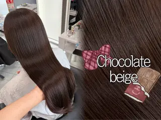 ロング カラー Sakuraෆ˚* 透け感ベージュ🥨のマツエク・マツパデザイン