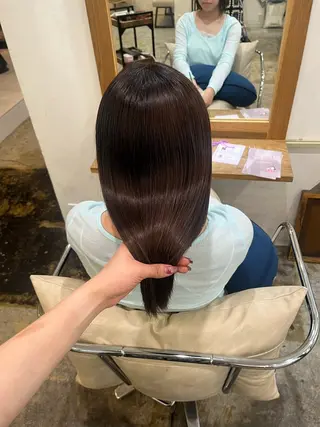 ミディアム Honoka👧🏼 ルーツ、グラデ特化のヘアスタイル