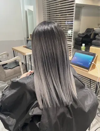 セミロング カラー 指名数No.1 /NAOYAのヘアスタイル