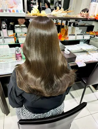 ロング カラー ゆりな🦕マツパ🫧 マツエク/髪質改善✨のマツエク・マツパデザイン