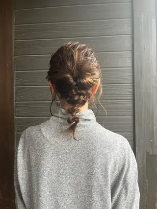 ヘアアレンジ 林 美優のヘアスタイル